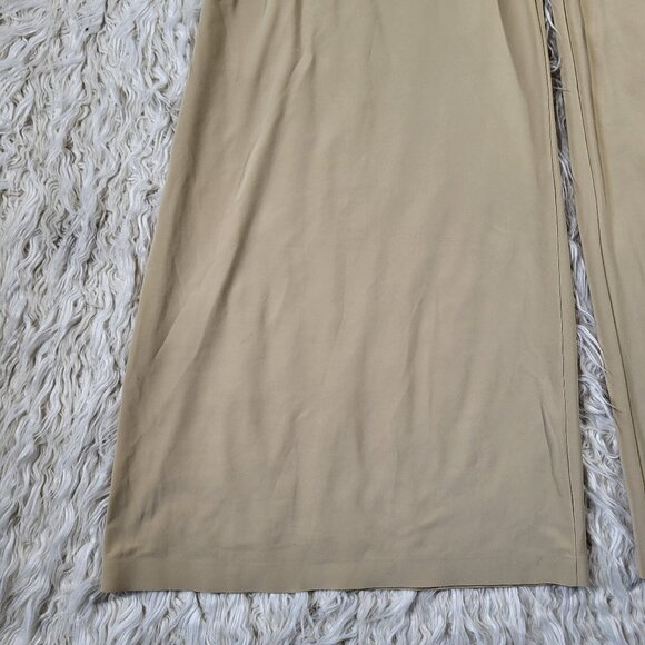 Norma Kamali High Waist Elephant Pants Blonde - Size M/34 - Picture 5 of 14